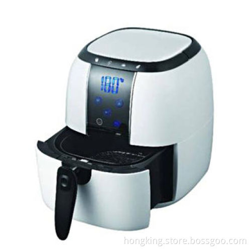 Digital Air Fryer with 2.2L Capacity and BBQ Grill, Fryer, Bake, Roast, Cook Functions, 110-240VNew